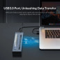 Orico хъб USB3.0 HUB 7 port with Power Adapter, On/Off buttons, Aluminium - BT2U3-7AB-EU-GY Orico хъб USB3.0 HUB 7 port with Power Adapter, On/Off buttons, Aluminium - BT2U3-7AB-EU-GY