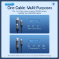 Orico външна кутия за диск Storage - Case - M.2 NVMe Dual-Bay - USB-C 10Gbps, Aluminium - AM2C3-2N-GY Orico външна кутия за диск Storage - Case - M.2 NVMe Dual-Bay - USB-C 10Gbps, Aluminium - AM2C3-2N-GY