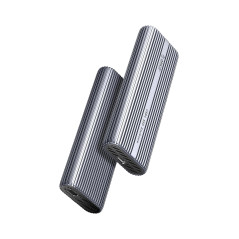 Orico външна кутия за диск Storage - Case - M.2 NVMe M key - USB-C/A, 40Gbps, Built-in Air Cooling, Aluminium - ACOM2-U4-GY