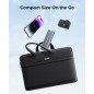 Orico външна кутия за диск Storage - Case - M.2 NVMe M key - USB-C/A, 40Gbps, Built-in Air Cooling, Aluminium - ACOM2-U4-GY