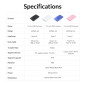 Orico външна кутия за диск Storage - Case - 2.5 inch USB-C Black - 25PW1C-C3-BK Orico външна кутия за диск Storage - Case - 2.5 inch USB-C Black - 25PW1C-C3-BK