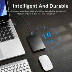Orico външна кутия за диск Storage - Case - 2.5 inch USB3.0 Black - 2526U3-V1-BK