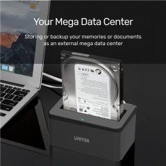 Unitek докинг станция Storage - HDD/SSD Dock - 2.5 and 3.5 inch USB3.0 - Y-1078