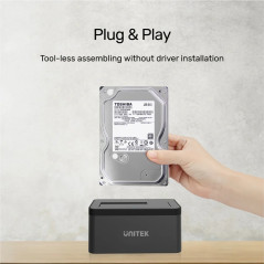 Unitek докинг станция Storage - HDD/SSD Dock - 2.5 and 3.5 inch USB3.0 - Y-1078