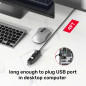 Unitek хъб USB3.0 HUB 4 port, 1.2m cable, aux USB-C power input - Y-3089V01