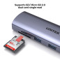 Unitek докинг станция Type-C Docking Station PD3.0 100W - HDMI, USB-C x 1, USB3.0 x 3, LAN, SD, VGA - D1113A Unitek докинг станция Type-C Docking Station PD3.0 100W - HDMI, USB-C x 1, USB3.0 x 3, LAN, SD, VGA - D1113A