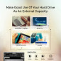 Unitek прозрачна външна кутия за диск Storage Case - DiskGuard Limpid R - 2.5 inch USB 3.0 transparent - S1103A Unitek прозрачна външна кутия за диск Storage Case - DiskGuard Limpid R - 2.5 inch USB 3.0 transparent - S1103A
