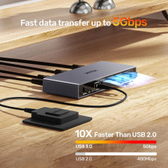 Unitek превключвател KVM Switch - HDMI 4K@60Hz - V1309AGY01