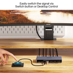 Unitek превключвател KVM Switch - HDMI 4K@60Hz - V1309AGY01