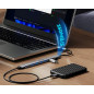 Orico хъб HUB USB-C/USB-A 7 port - USB3.0 x 1, USB2.0 x 6 - YSA2-U3-GY