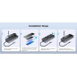 Orico докинг станция Portable Docking station M.2 SATA/NVMe - HDMI, USB3.2-A x 1, USB-C (10Gbps) x 1,USB-C (PD100W), USB2.0-A x Orico докинг станция Portable Docking station M.2 SATA/NVMe - HDMI, USB3.2-A x 1, USB-C (10Gbps) x 1,USB-C (PD100W), USB2.0-A x