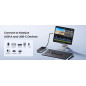 Orico докинг станция Portable Docking station M.2 SATA/NVMe - HDMI, USB3.2-A x 1, USB-C (10Gbps) x 1,USB-C (PD100W), USB2.0-A x Orico докинг станция Portable Docking station M.2 SATA/NVMe - HDMI, USB3.2-A x 1, USB-C (10Gbps) x 1,USB-C (PD100W), USB2.0-A x