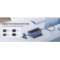 Orico докинг станция Portable Docking station M.2 SATA/NVMe - HDMI, USB3.2-A x 2, USB-C (10Gbps) x 1,USB-C (PD100W), SD/TF - OM2 Orico докинг станция Portable Docking station M.2 SATA/NVMe - HDMI, USB3.2-A x 2, USB-C (10Gbps) x 1,USB-C (PD100W), SD/TF - OM2