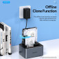 Orico докинг станция Storage - HDD/SSD Dock - 2 BAY Offline Clone 2.5/3.5 USB-C/USB-A - 6626C3-C-V1 Orico докинг станция Storage - HDD/SSD Dock - 2 BAY Offline Clone 2.5/3.5 USB-C/USB-A - 6626C3-C-V1