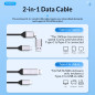 Orico докинг станция Storage - HDD/SSD Dock - 2 BAY Offline Clone 2.5/3.5 USB-C/USB-A - 6626C3-C-V1 Orico докинг станция Storage - HDD/SSD Dock - 2 BAY Offline Clone 2.5/3.5 USB-C/USB-A - 6626C3-C-V1