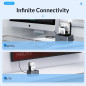Orico докинг станция Storage - HDD/SSD Dock - 2 BAY Offline Clone 2.5/3.5 USB-C/USB-A - 6626C3-C-V1 Orico докинг станция Storage - HDD/SSD Dock - 2 BAY Offline Clone 2.5/3.5 USB-C/USB-A - 6626C3-C-V1