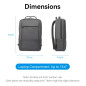 Vention Laptop Backpack 15.6", Waterproof - KRNB0