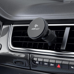 Acefast Стойка за телефон за кола Car phone holder - for Air vent, Magnetic Qi2 Wireless Charging - D33 Qi2 - Black
