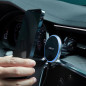 Acefast Стойка за телефон за кола Car phone holder - for Air vent, Wireless Magnetic Wireless Charging - D3 - Silver