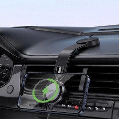 Acefast Стойка за телефон за кола Car phone holder - Magnetic Charging, 360 degree - D37 Black