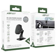 Acefast магнитна стойка за телефон за кола Magnetic Car Phone Holder - D35 - Black