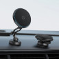 Acefast Зареждаща стойка за телефон за кола Car phone holder - MAG-Charging 15W, Metal, Magnetic Ring, 360 deg, Foldable - D30 -