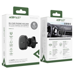 Acefast Стойка за телефон за кола Car phone holder - for outlet, Magnetic - D34 - Black