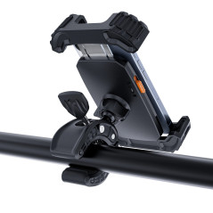 Acefast Стойка за телефон за колело Bicycle phone holder - Anti-skid, Shock-Absorbing - D23 - Black