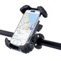Acefast Стойка за телефон за колело Bicycle phone holder - Anti-skid, Shock-Absorbing - D23 - Black