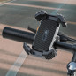 Acefast Стойка за телефон за колело Bicycle phone holder - Anti-skid, Shock-Absorbing - D23 - Black