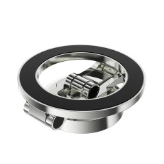 Acefast Стойка за телефон за кола Car phone holder - Metal, Magnetic Ring, 360 deg - D20 - Grey