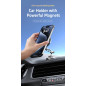 Acefast Стойка за телефон за кола Car phone holder - Metal, Magnetic Ring, 360 deg - D20 - Grey