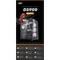 Darkflash кутия Case ATX - DS900 Black - 7 x 120 mm A-RGB fans included, USB-C