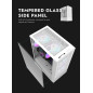 Darkflash кутия Case ATX - A290 White - 3 x 120 mm RGB fans included