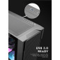 Darkflash кутия Case ATX - DS900 Mesh Black - 4 x 120 mm A-RGB fans included