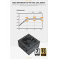 Darkflash захранване PSU ATX 3.1 1050W Gold, Full Modular, PCIe 5.1 - PMT1050 A3