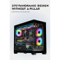 Darkflash кутия Case mATX - DS900M Black - 6 x 120 mm Infinity Mirror A-RGB
