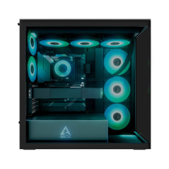 Arctic кутия Case E-ATX - Xtender (Black) - 5 A-RGB Fans included