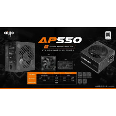 Aigo захранващ блок PSU 550W - AP550 - 80 Plus White