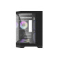 Aigo кутия Case mATX - FT418 Black - 6 x 120 mm A-RGB fans included