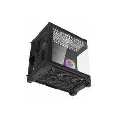 Aigo кутия Case mATX - FT418 Black - 6 x 120 mm A-RGB fans included