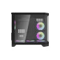 Aigo кутия Case mATX - FT418 Black - 6 x 120 mm A-RGB fans included