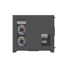 Aigo кутия Case mATX - FT418 Black - 6 x 120 mm A-RGB fans included