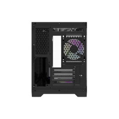 Aigo кутия Case mATX - FT418 Black - 6 x 120 mm A-RGB fans included