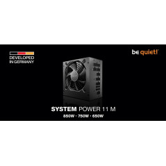 be quiet! захранване PSU ATX 3.1 Gold - System Power 11 M 750W - Full-Modular, System Integration Edition, Bulk