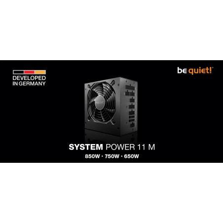 be quiet! захранване PSU ATX 3.1 Gold - System Power 11 M 750W - Full-Modular, System Integration Edition, Bulk