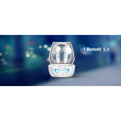 Genius безжични слушалки TWS Bluetooth 5.3 Earphones HS-M920BT White
