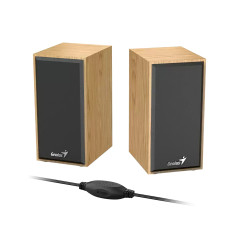 Genius тонколони Speakers 2.0 - SP-HF180 - 6W, USB, Pine Wood|Тонколони|Genius|14,88 лв.
