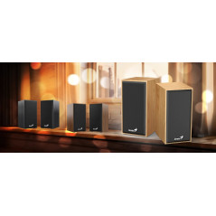 Genius тонколони Speakers 2.0 - SP-HF180 - 6W, USB, Pine Wood|Тонколони|Genius|14,88 лв.