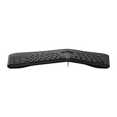 Genius клавиатура Ergonomic Keyboard Ergo KB-700 Black - Copilot, Split Wave Design, Palm Rest